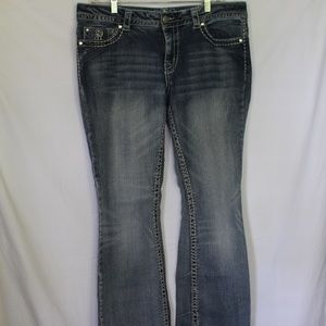 Paisley Sky Denim Jeans Womens 12